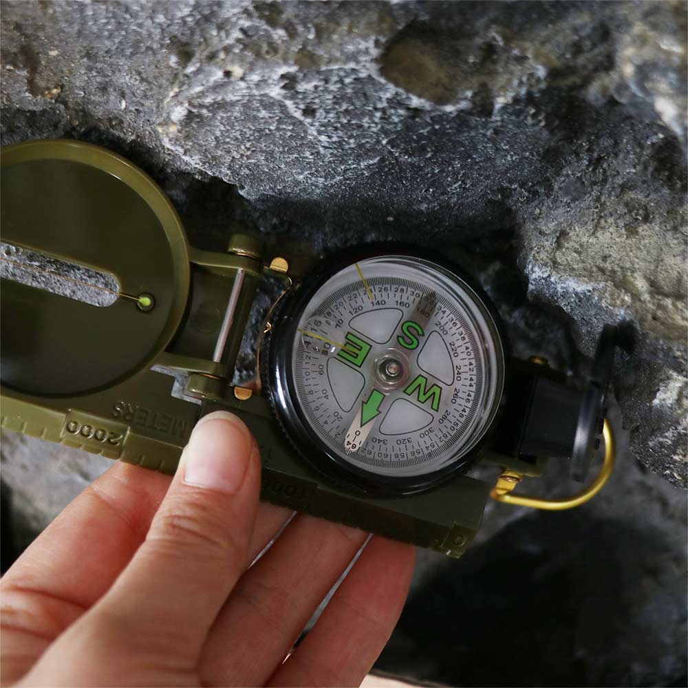 Kompas Profesional Tahan Air,  - Compass Lensatic ulasan dan harga