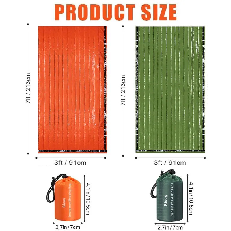 Kantong tidur darurat termal r - Bivy Bag Emergency ulasan dan harga