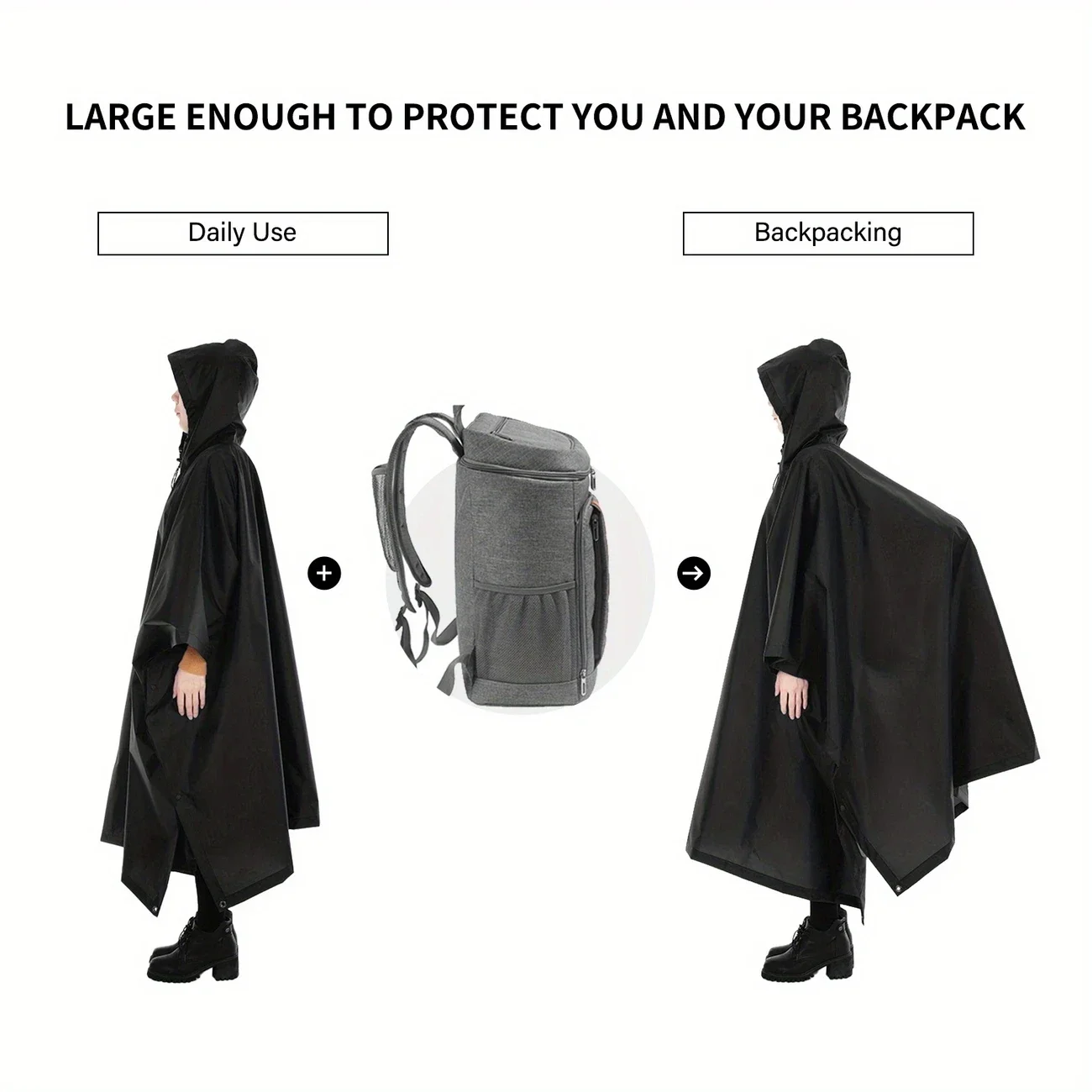 2026 Untuk Berkemah Mendaki Gu - Emergency Poncho Rain ulasan dan harga